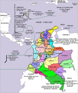 tratados de fronteras maritimas Colombia